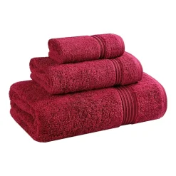 SUPERIOR® Heritage Collection | Luxury Egyptian Cotton 3-pc. Quick Dry Solid Bath Towel Set