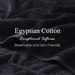 SUPERIOR® Heritage Collection | Luxury Egyptian Cotton 3-pc. Quick Dry Solid Bath Towel Set