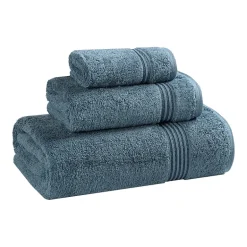 SUPERIOR® Heritage Collection | Luxury Egyptian Cotton 3-pc. Quick Dry Solid Bath Towel Set