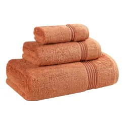 SUPERIOR® Heritage Collection | Luxury Egyptian Cotton 3-pc. Quick Dry Solid Bath Towel Set