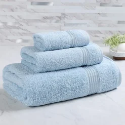 SUPERIOR® Heritage Collection | Luxury Egyptian Cotton 3-pc. Quick Dry Solid Bath Towel Set