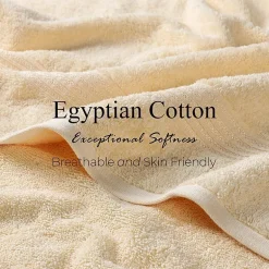 SUPERIOR® Heritage Collection | Luxury Egyptian Cotton 3-pc. Quick Dry Solid Bath Towel Set