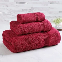 SUPERIOR® Heritage Collection | Luxury Egyptian Cotton 3-pc. Quick Dry Solid Bath Towel Set
