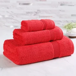 SUPERIOR® Heritage Collection | Luxury Egyptian Cotton 3-pc. Quick Dry Solid Bath Towel Set