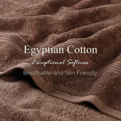 SUPERIOR® Heritage Collection | Luxury Egyptian Cotton 3-pc. Quick Dry Solid Bath Towel Set