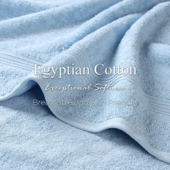 SUPERIOR® Heritage Collection | Luxury Egyptian Cotton 3-pc. Quick Dry Solid Bath Towel Set