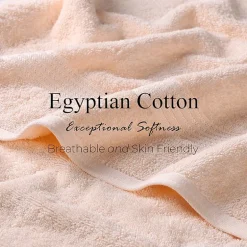SUPERIOR® Heritage Collection | Luxury Egyptian Cotton 3-pc. Quick Dry Solid Bath Towel Set