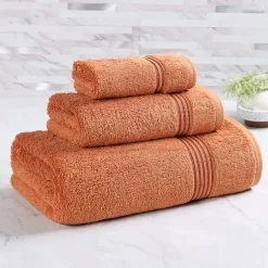 SUPERIOR® Heritage Collection | Luxury Egyptian Cotton 3-pc. Quick Dry Solid Bath Towel Set