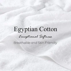 SUPERIOR® Heritage Collection | Luxury Egyptian Cotton 3-pc. Quick Dry Solid Bath Towel Set