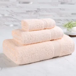 SUPERIOR® Heritage Collection | Luxury Egyptian Cotton 3-pc. Quick Dry Solid Bath Towel Set