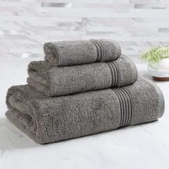 SUPERIOR® Heritage Collection | Luxury Egyptian Cotton 3-pc. Quick Dry Solid Bath Towel Set