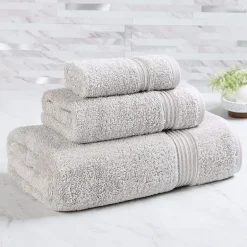 SUPERIOR® Heritage Collection | Luxury Egyptian Cotton 3-pc. Quick Dry Solid Bath Towel Set