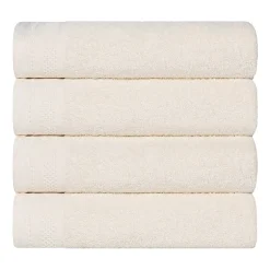 SUPERIOR® Honeycomb Collection | 100% Combed Cotton 4-pc. Quick Dry Bath Towel