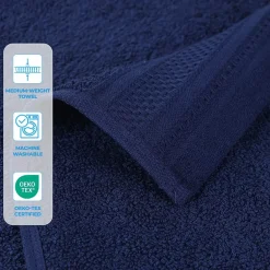 SUPERIOR® Honeycomb Collection | 100% Combed Cotton 4-pc. Quick Dry Bath Towel