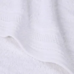SUPERIOR® Honeycomb Collection | 100% Combed Cotton 4-pc. Quick Dry Bath Towel