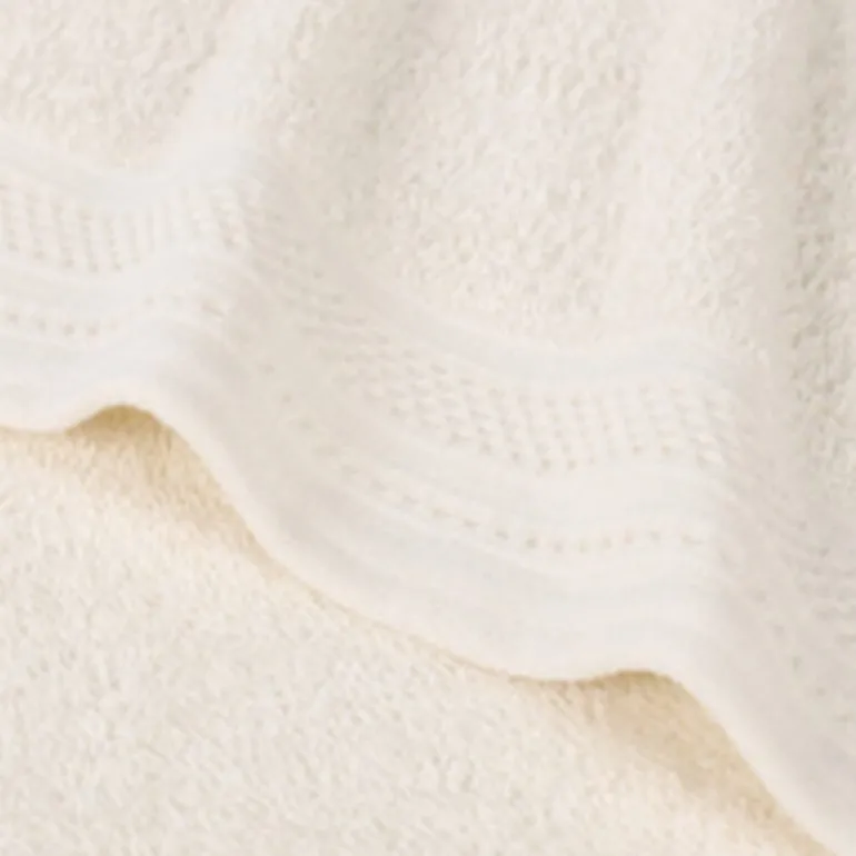 SUPERIOR® Honeycomb Collection | 100% Combed Cotton 4-pc. Quick Dry Bath Towel