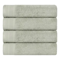 SUPERIOR® Honeycomb Collection | 100% Combed Cotton 4-pc. Quick Dry Bath Towel
