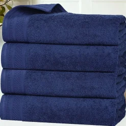 SUPERIOR® Honeycomb Collection | 100% Combed Cotton 4-pc. Quick Dry Bath Towel