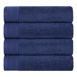 SUPERIOR® Honeycomb Collection | 100% Combed Cotton 4-pc. Quick Dry Bath Towel