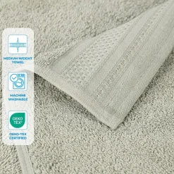 SUPERIOR® Honeycomb Collection | 100% Combed Cotton 4-pc. Quick Dry Bath Towel