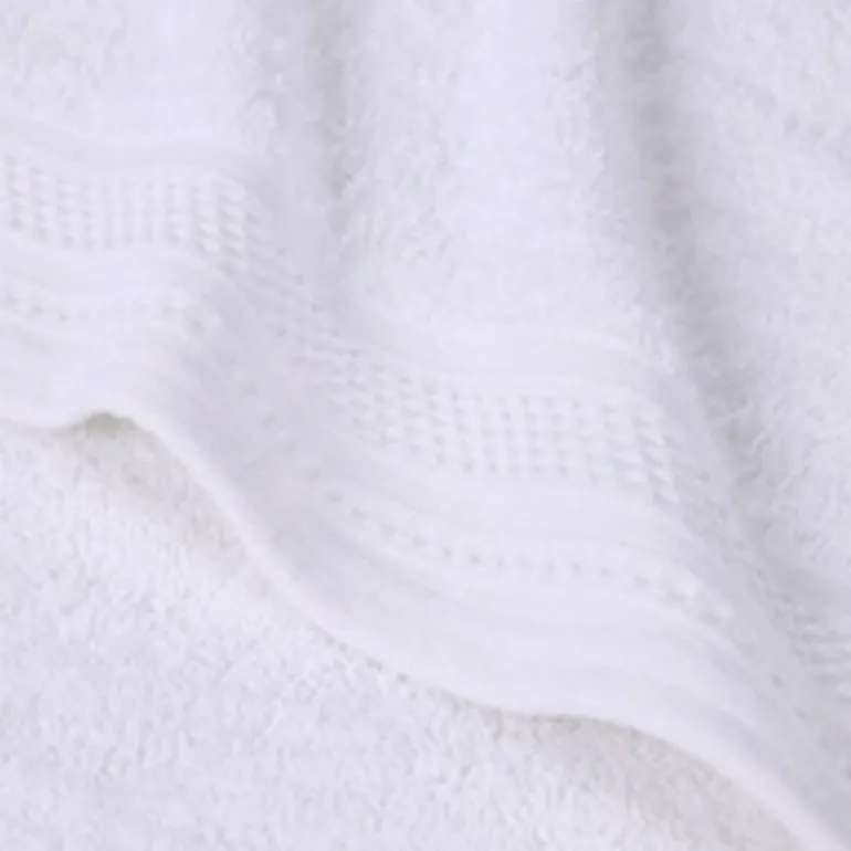SUPERIOR® Honeycomb Collection | 100% Combed Cotton 3-pc. Quick Dry Bath Towel Set