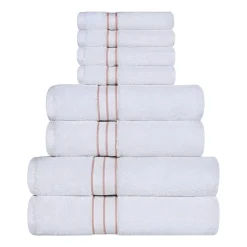 SUPERIOR® Hotel Spa Quality Turkish Cotton 8-pc. Quick Dry Bath Towel Set
