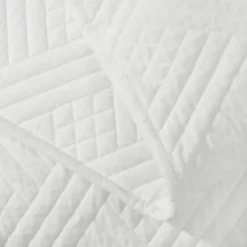 SUPERIOR® Karina Cotton Velvet Geometric Glam Quilt