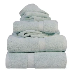 SUPERIOR® Madeline Collection | Plush Egyptian Cotton 6-pc. Quick Dry Solid Bath Towel Set