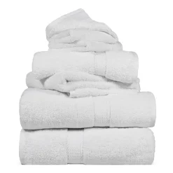 SUPERIOR® Madeline Collection | Plush Egyptian Cotton 6-pc. Quick Dry Solid Bath Towel Set