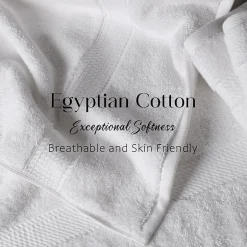 SUPERIOR® Madeline Collection | Plush Egyptian Cotton 6-pc. Quick Dry Solid Bath Towel Set