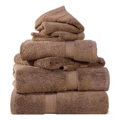 SUPERIOR® Madeline Collection | Plush Egyptian Cotton 6-pc. Quick Dry Solid Bath Towel Set