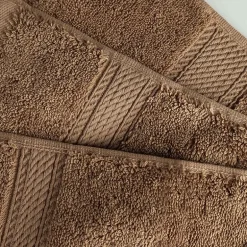 SUPERIOR® Madeline Collection | Plush Egyptian Cotton 8-pc. Quick Dry Solid Bath Towel Set