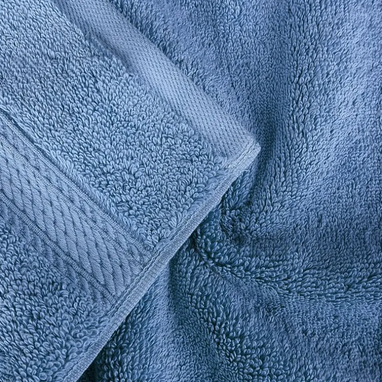 SUPERIOR® Madeline Collection | Plush Egyptian Cotton 8-pc. Quick Dry Solid Bath Towel Set