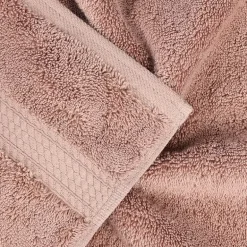 SUPERIOR® Madeline Collection | Plush Egyptian Cotton 8-pc. Quick Dry Solid Bath Towel Set