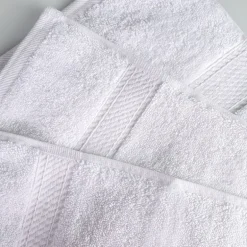 SUPERIOR® Madeline Collection | Plush Egyptian Cotton 8-pc. Quick Dry Solid Bath Towel Set