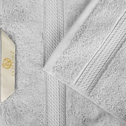 SUPERIOR® Madeline Collection | Plush Egyptian Cotton 8-pc. Quick Dry Solid Bath Towel Set