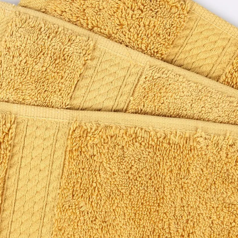 SUPERIOR® Madeline Collection | Plush Egyptian Cotton 8-pc. Quick Dry Solid Bath Towel Set