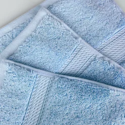 SUPERIOR® Madeline Collection | Plush Egyptian Cotton 8-pc. Quick Dry Solid Bath Towel Set