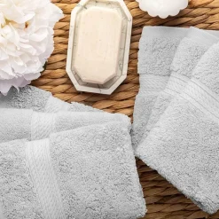 SUPERIOR® Madeline Collection | Plush Egyptian Cotton 6-pc. Quick Dry Washcloth