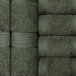 SUPERIOR® Madeline Collection | Plush Egyptian Cotton 6-pc. Quick Dry Washcloth