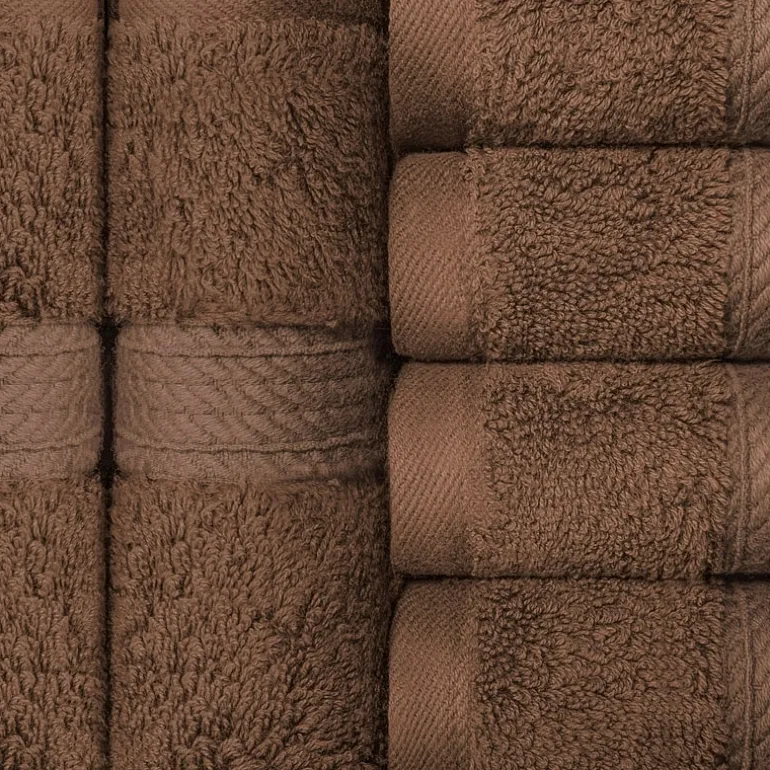 SUPERIOR® Madeline Collection | Plush Egyptian Cotton 6-pc. Quick Dry Washcloth