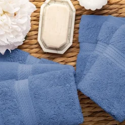 SUPERIOR® Madeline Collection | Plush Egyptian Cotton 6-pc. Quick Dry Washcloth