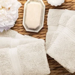 SUPERIOR® Madeline Collection | Plush Egyptian Cotton 6-pc. Quick Dry Washcloth