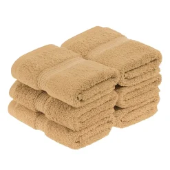 SUPERIOR® Madeline Collection | Plush Egyptian Cotton 6-pc. Quick Dry Washcloth