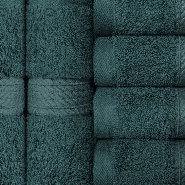 SUPERIOR® Madeline Collection | Plush Egyptian Cotton 6-pc. Quick Dry Washcloth