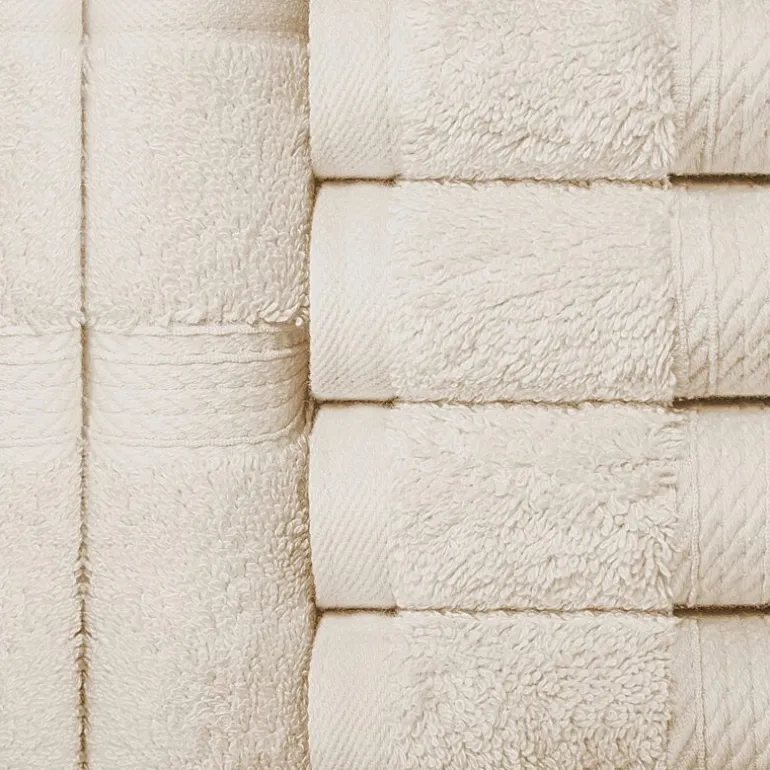 SUPERIOR® Madeline Collection | Plush Egyptian Cotton 6-pc. Quick Dry Washcloth