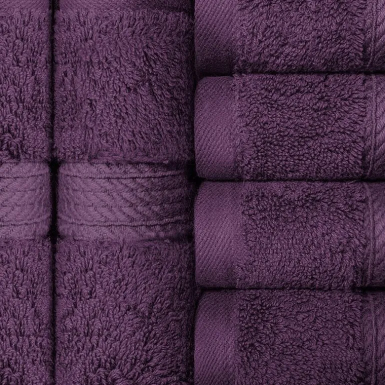 SUPERIOR® Madeline Collection | Plush Egyptian Cotton 6-pc. Quick Dry Washcloth