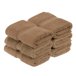 SUPERIOR® Madeline Collection | Plush Egyptian Cotton 6-pc. Quick Dry Washcloth