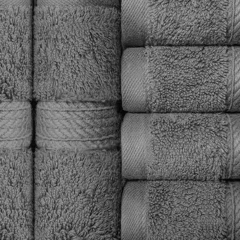 SUPERIOR® Madeline Collection | Plush Egyptian Cotton 6-pc. Quick Dry Washcloth