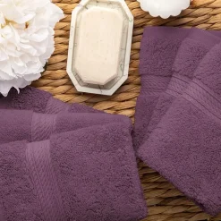 SUPERIOR® Madeline Collection | Plush Egyptian Cotton 6-pc. Quick Dry Washcloth